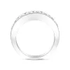 18ct White Gold 1.14ct Diamond Channel Set Half Eternity Ring sold by C.W. Sellors