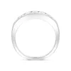 18ct White Gold 0.45ct Diamond Channel Set Half Eternity Ring sold by C.W. Sellors