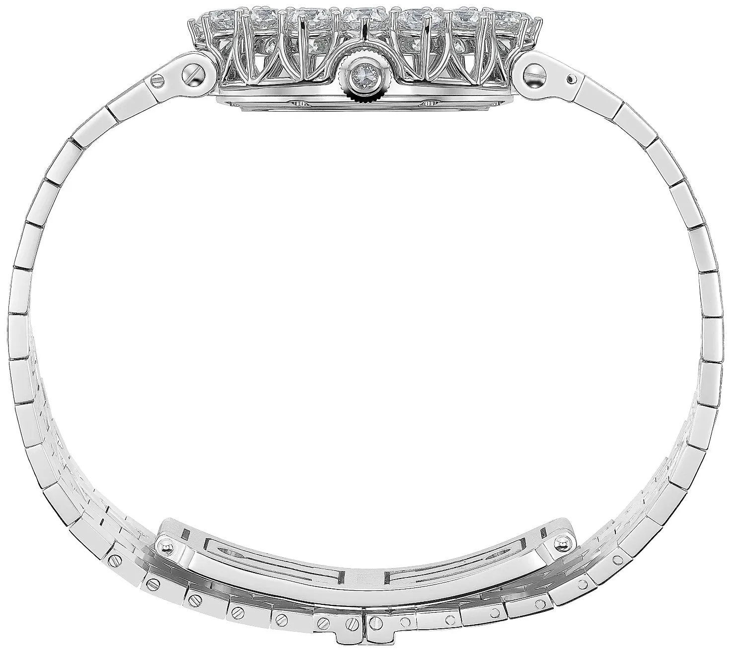 Chopard L'Heure Du Diamant White Gold Watch sold by C.W. Sellors product image thumbnail 3