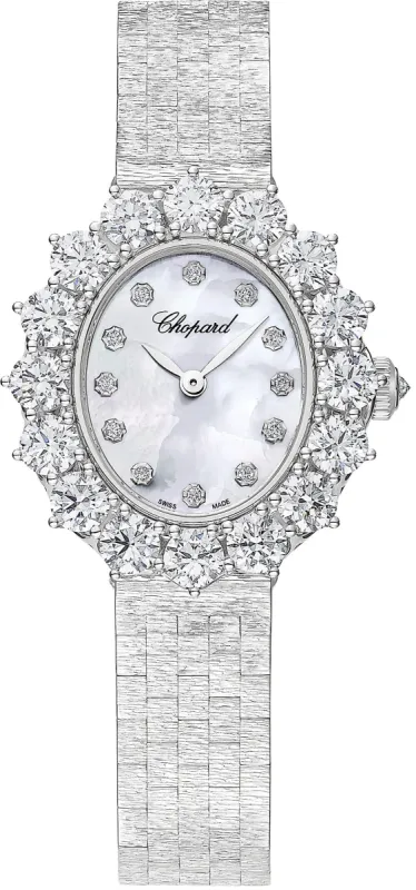 Chopard L'Heure Du Diamant White Gold Watch sold by C.W. Sellors
