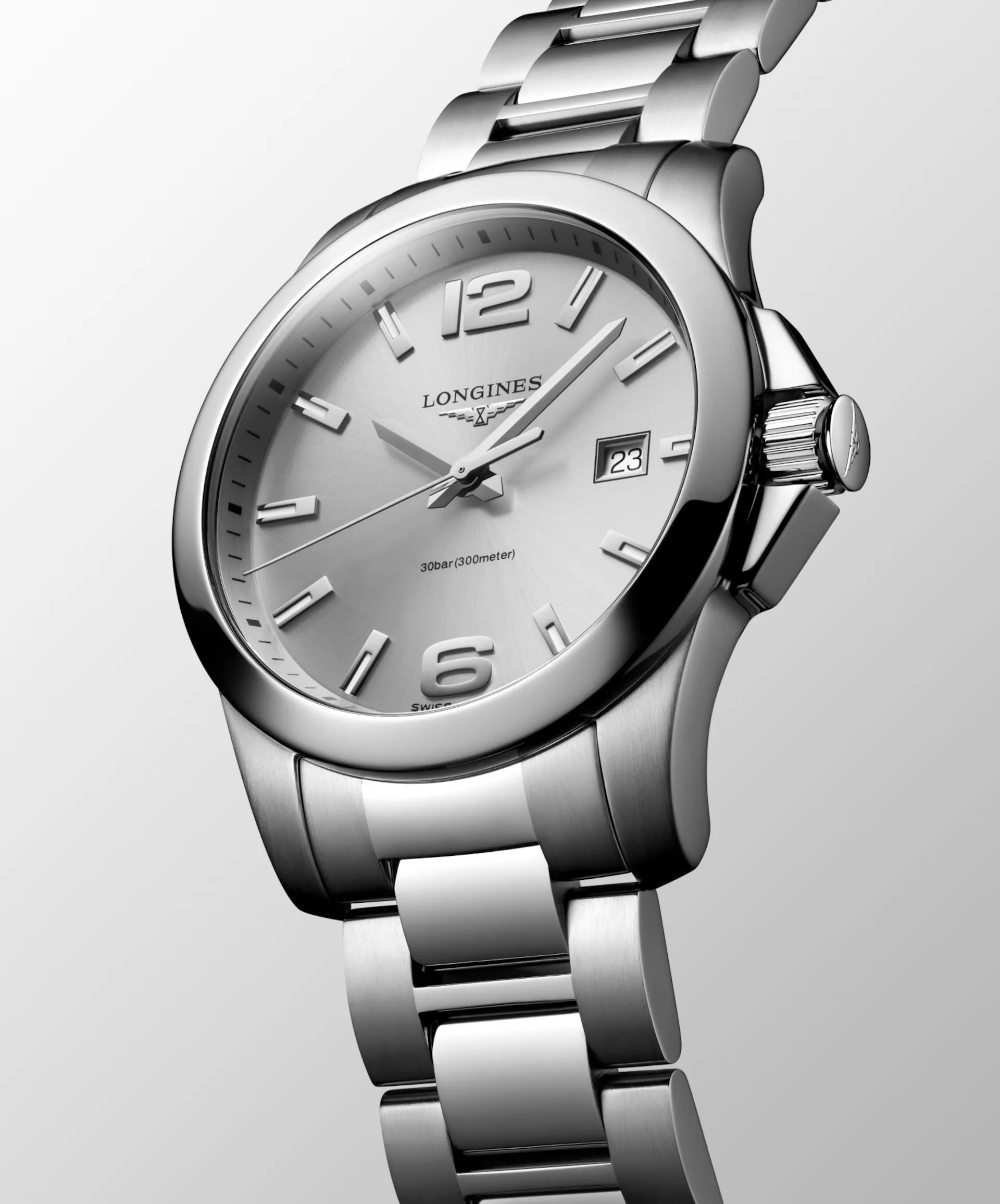 Longines Conquest Mens Watch sold by C.W. Sellors product image thumbnail 4