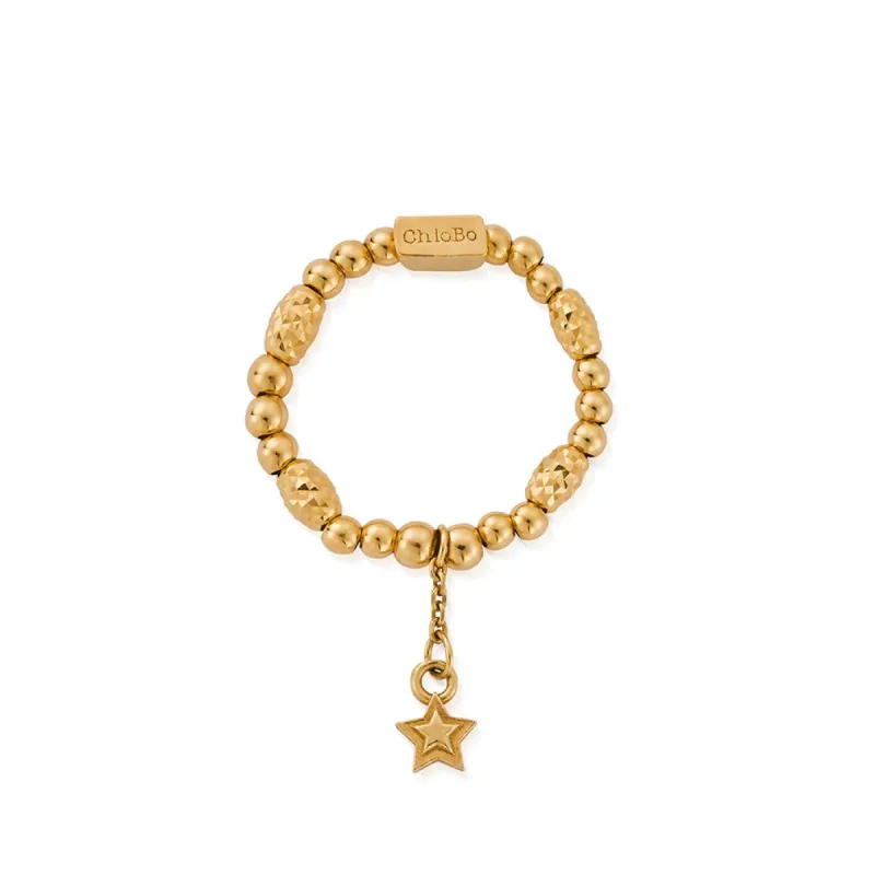 Chlobo Gold Plated Radiant Essence Ring sold by C.W. Sellors