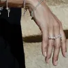 Chlobo Sterling Silver Chunky Twist Ring sold by C.W. Sellors