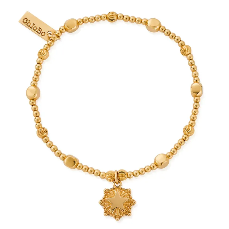 Chlobo Gold Plated Radiant Essence Bracelet sold by C.W. Sellors