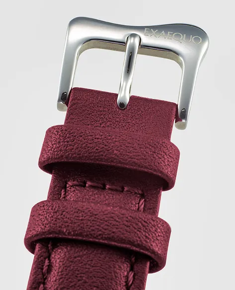 Exaequo Classic Melting Watch SS Italian Burgundy Dial Watch sold by C.W. Sellors product image thumbnail 3