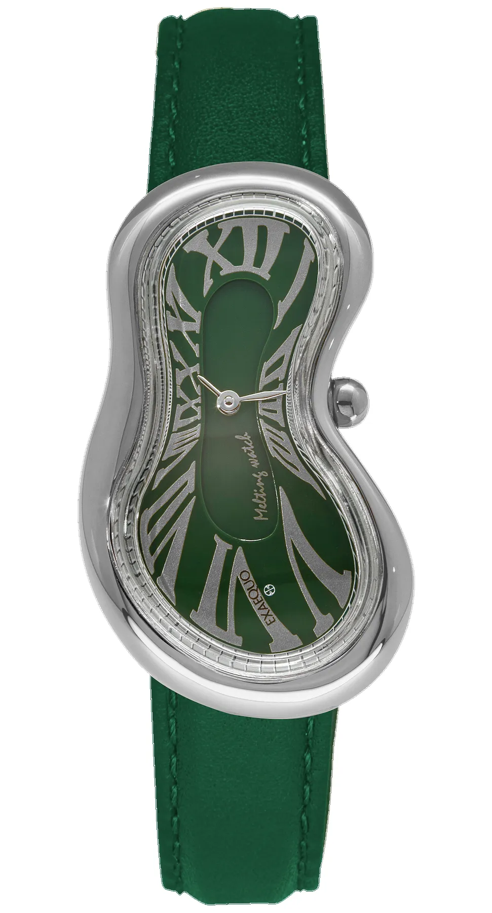 Exaequo Classic Melting Watch SS Green Dial Watch sold by C.W. Sellors