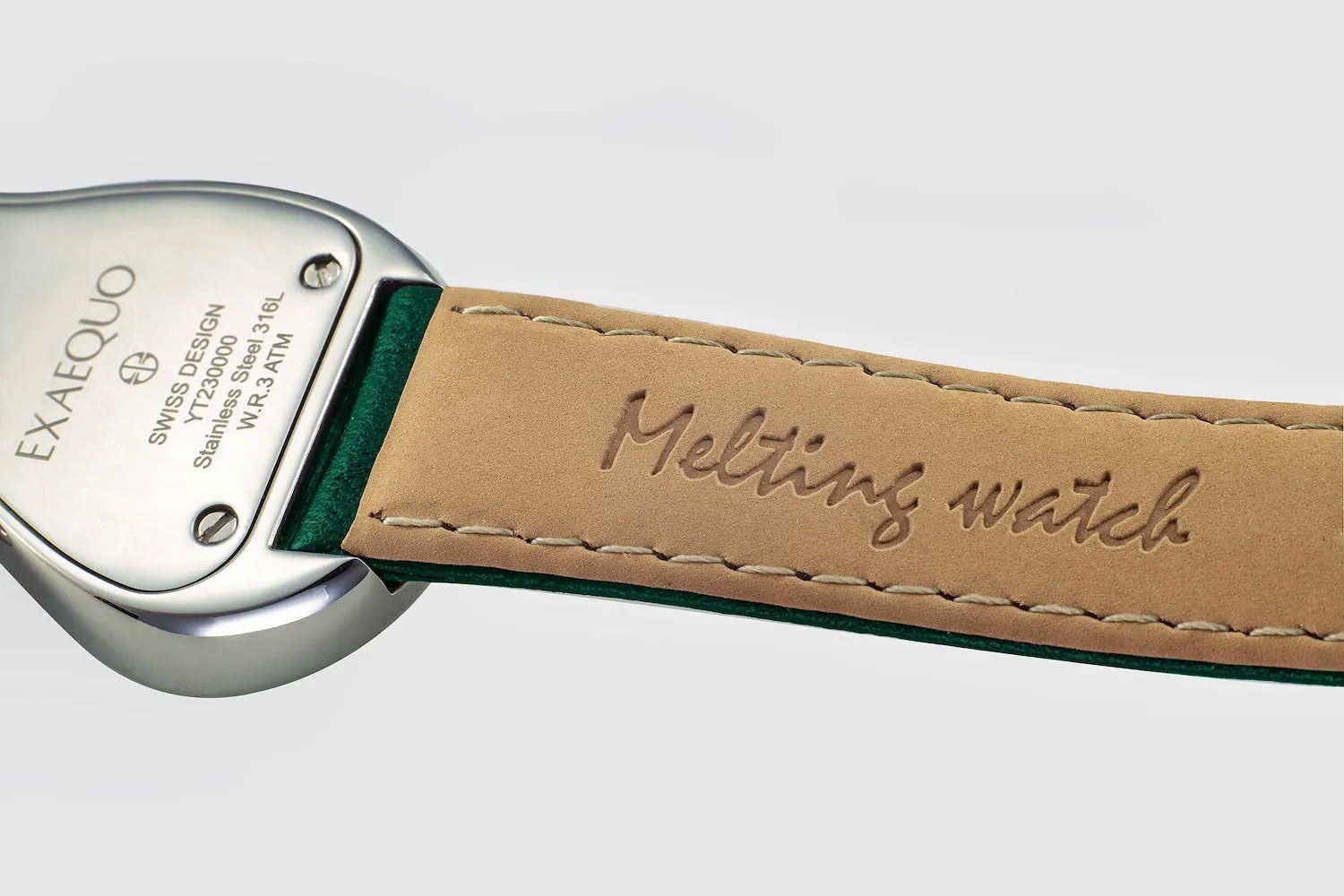 Exaequo Classic Melting Watch SS Green Dial Watch sold by C.W. Sellors product image thumbnail 2