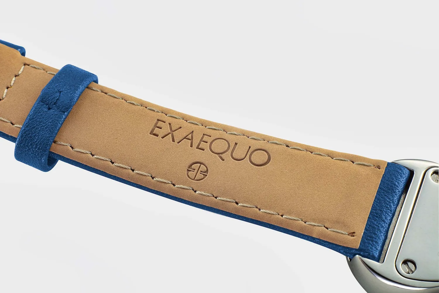 Exaequo Classic Melting Watch SS Blue Dial Watch sold by C.W. Sellors product image thumbnail 4