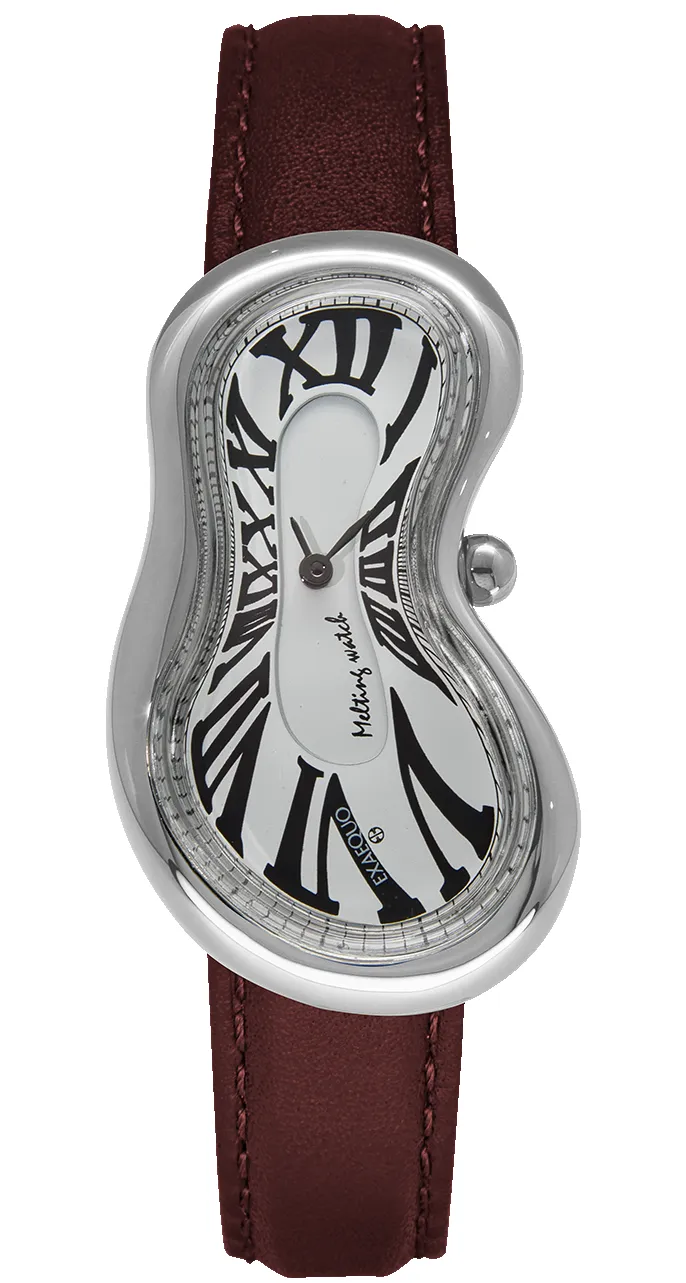 Exaequo Classic Melting Watch SS White Dial Watch sold by C.W. Sellors