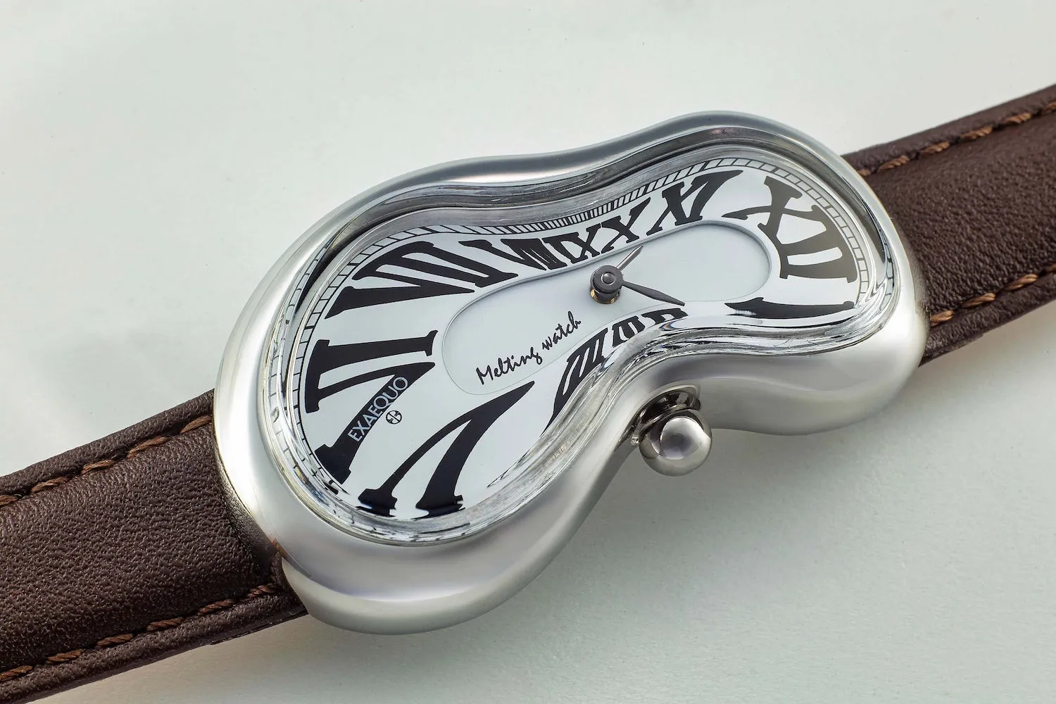 Exaequo Classic Melting Watch SS White Dial Watch sold by C.W. Sellors product image thumbnail 2