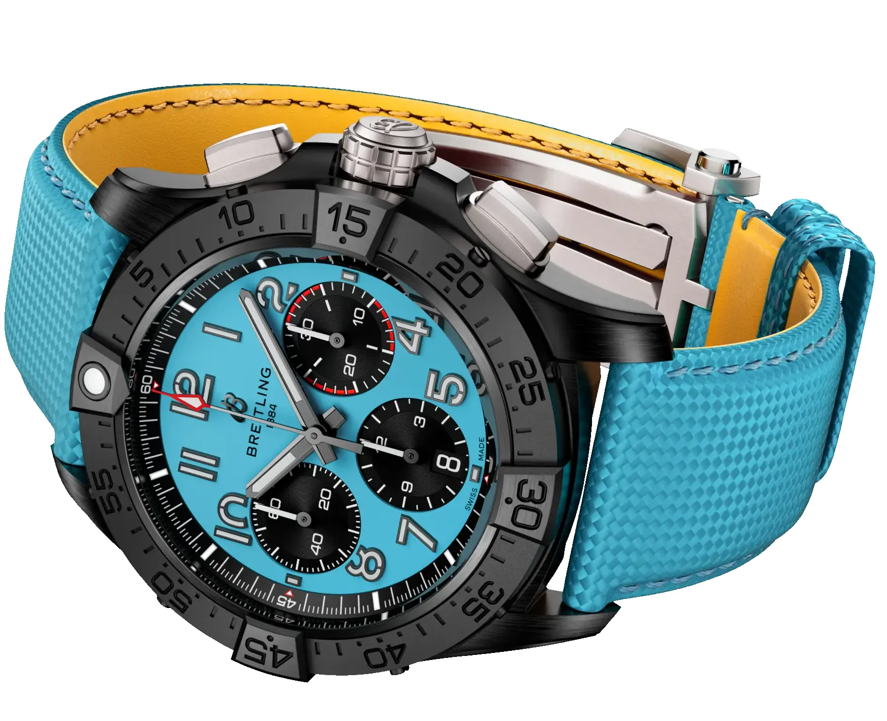Breitling Avenger B01 Chronograph 44 Night Mission Watch sold by C.W. Sellors product image thumbnail 5