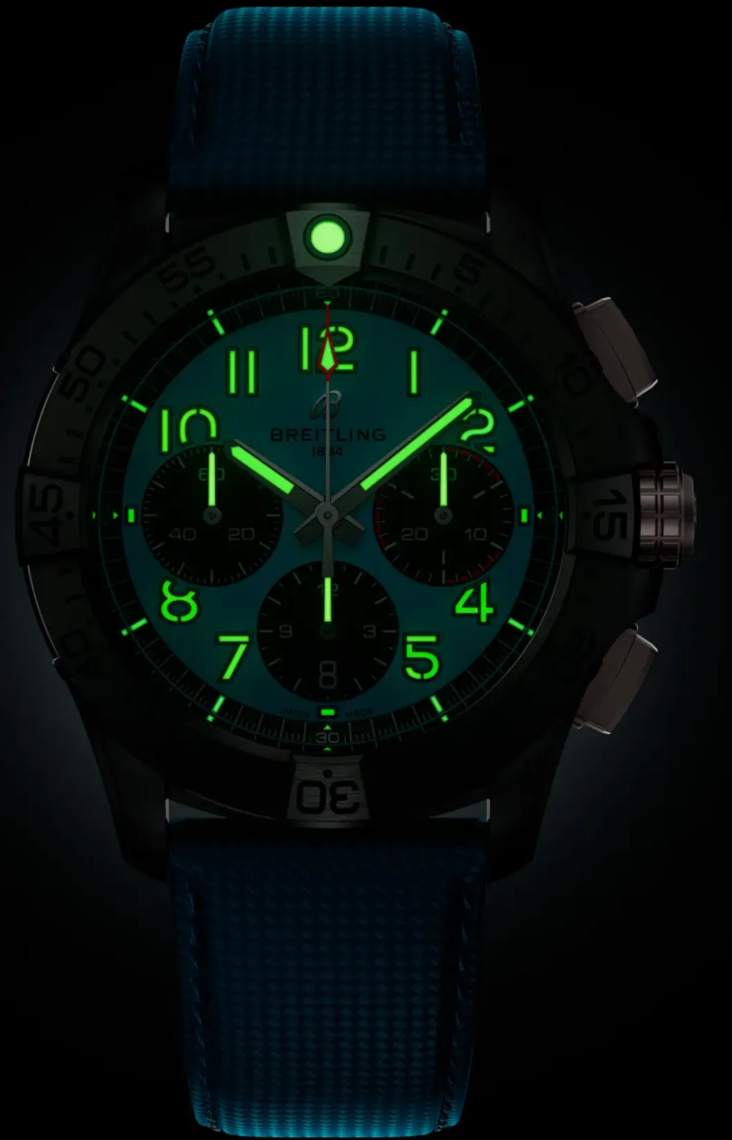Breitling Avenger B01 Chronograph 44 Night Mission Watch sold by C.W. Sellors product image thumbnail 2
