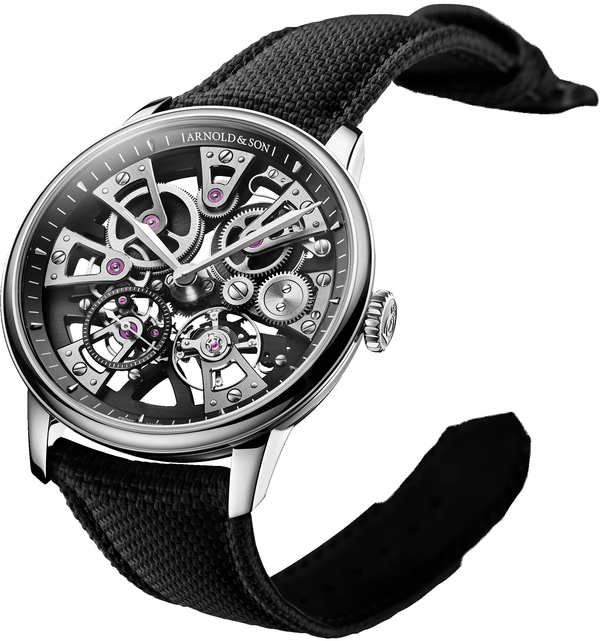 Arnold & Son Nebula 40 Steel Watch sold by C.W. Sellors product image thumbnail 2