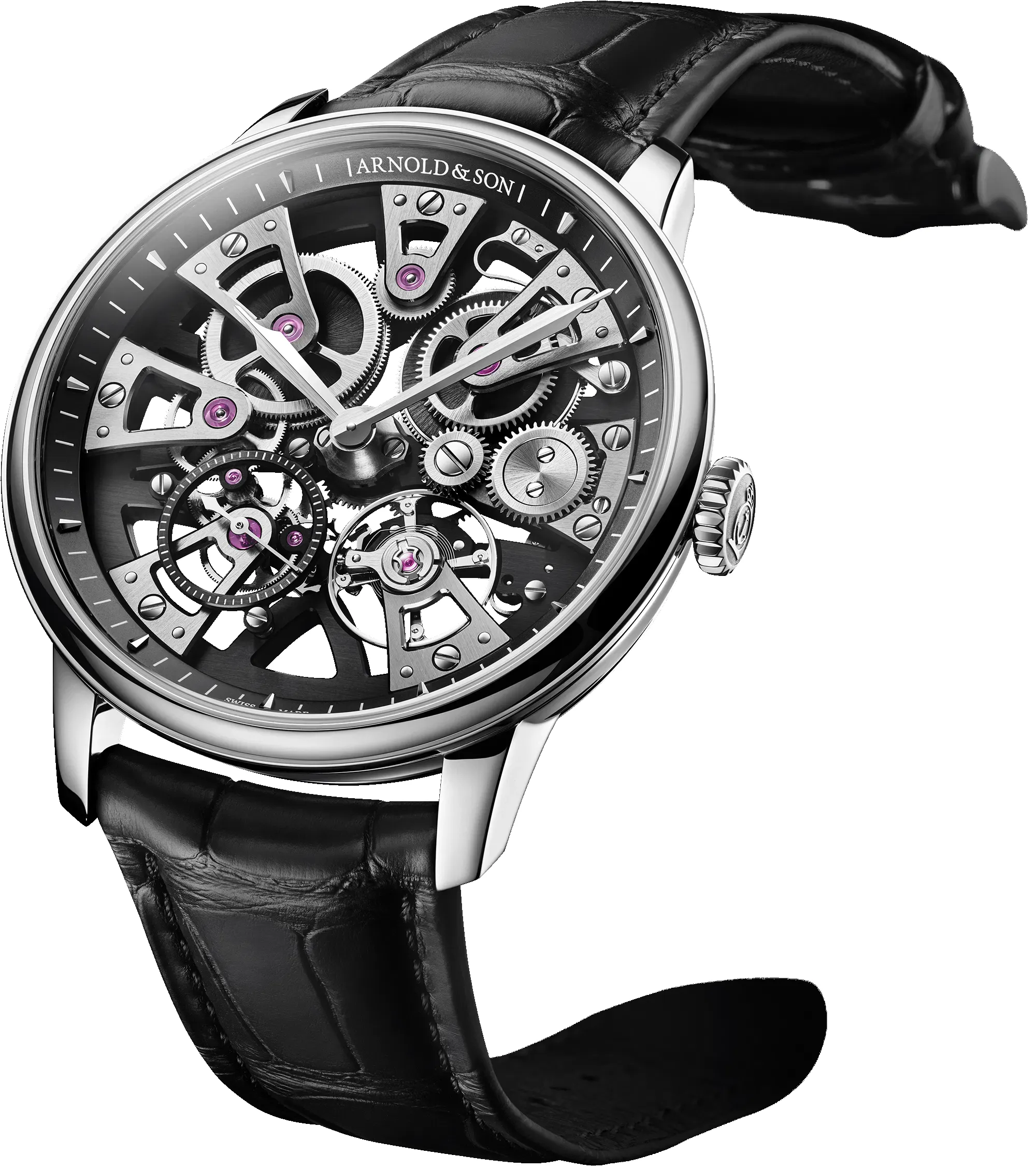 Arnold & Son Nebula 40 Steel Watch sold by C.W. Sellors product image thumbnail 2
