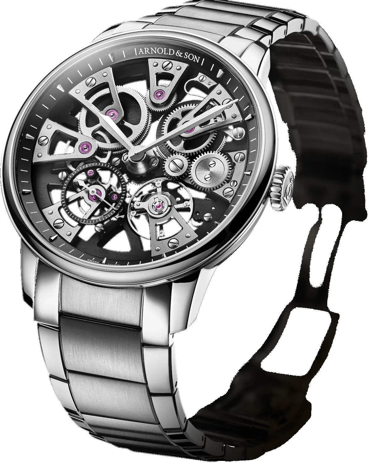 Arnold & Son Nebula 40 Steel Watch sold by C.W. Sellors product image thumbnail 2