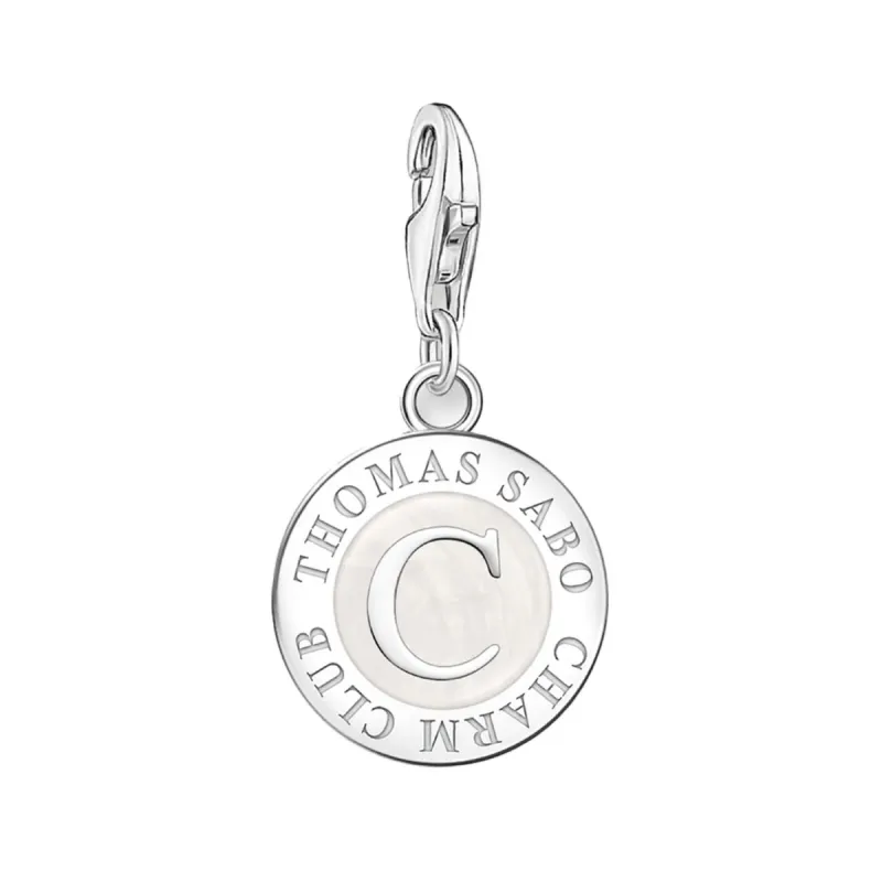Thomas Sabo Sterling Silver Charmista Member Charm Coin sold by C.W. Sellors