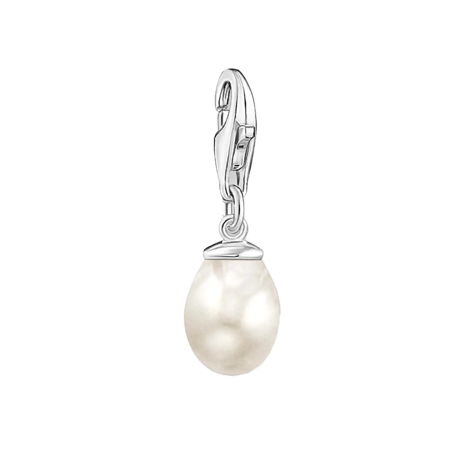 Thomas Sabo Charmista Sterling Silver White Freshwater Pearl Charm sold by C.W. Sellors