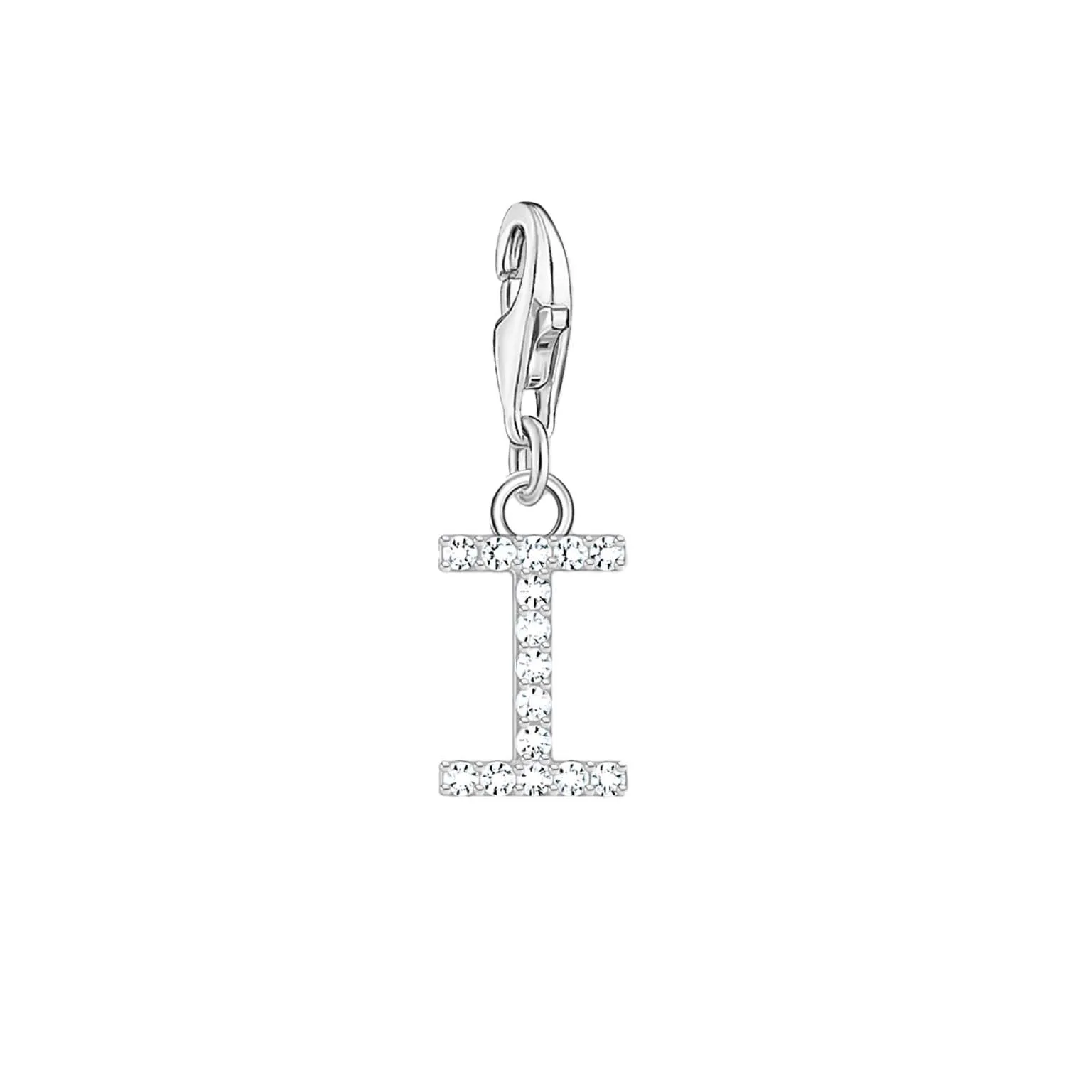 Thomas Sabo Charmista Sterling Silver Letter I Charm Pendant sold by C.W. Sellors