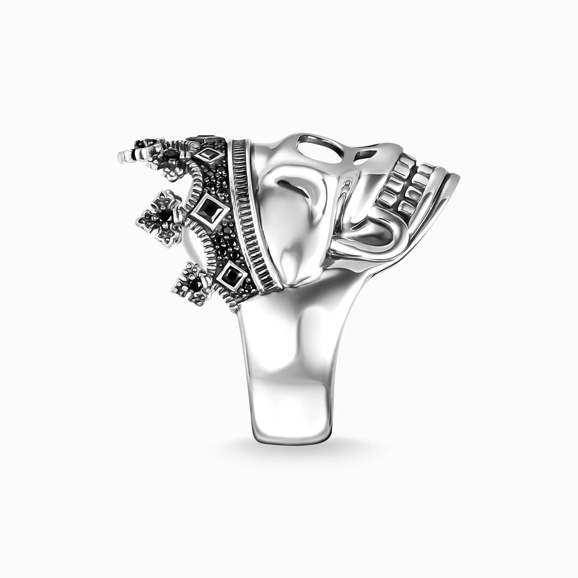 Thomas Sabo Sterling Silver Skull Crown Ring sold by C.W. Sellors product image thumbnail 2