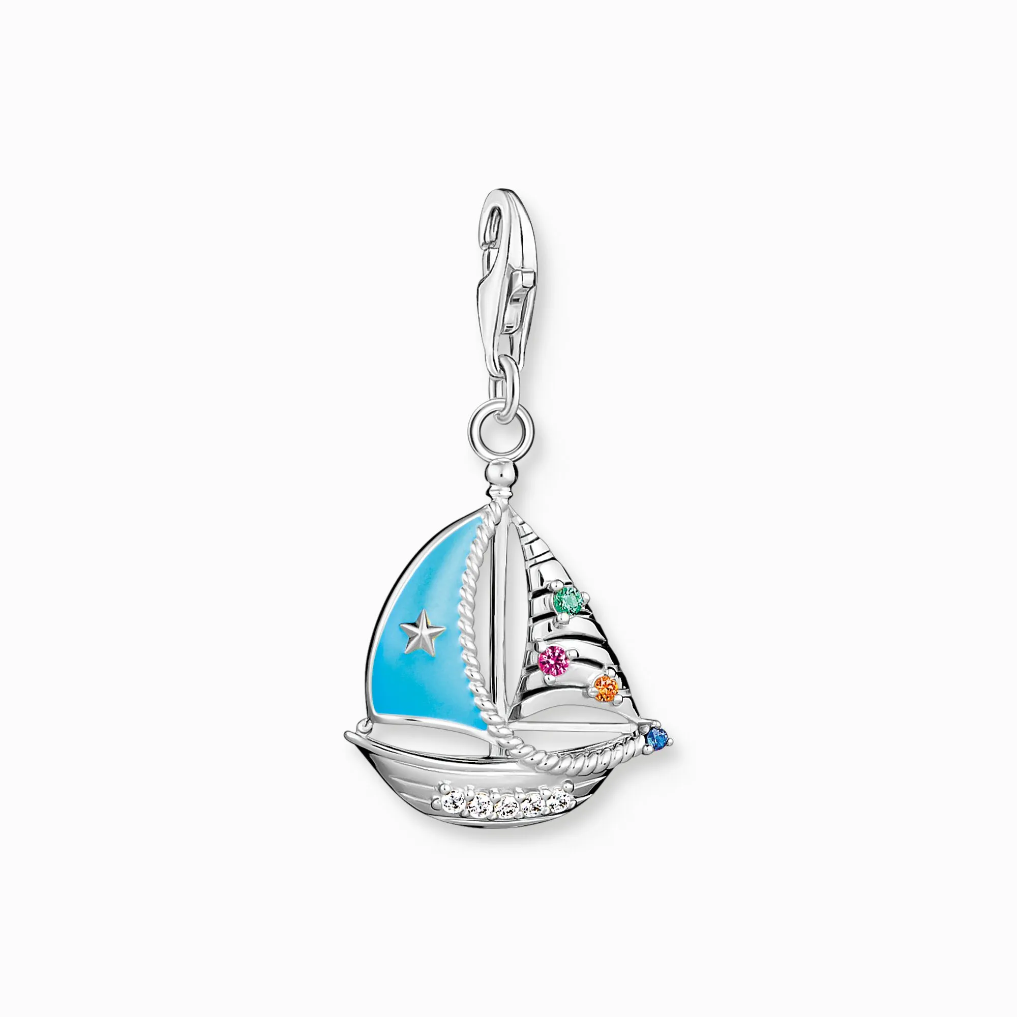 Thomas Sabo Charm Club Sterling Silver Sailboat Charm sold by C.W. Sellors