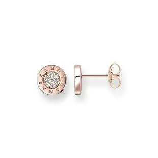 Thomas Sabo Glam And Soul Rose Gold Plated Sterling Silver Pave Stud Earrings sold by C.W. Sellors