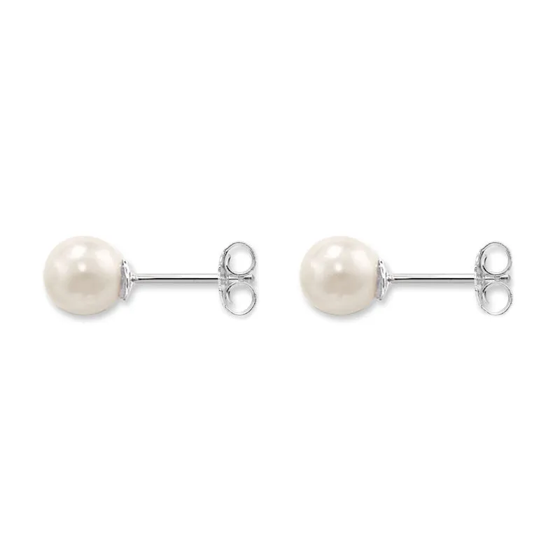Thomas Sabo Glam And Soul Freshwater Pearl Ear Studs Earrings sold by C.W. Sellors product image thumbnail 2