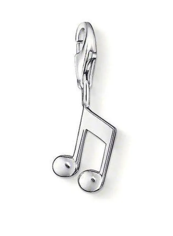 Thomas Sabo Charm Club Sterling Silver Music Note Charm sold by C.W. Sellors