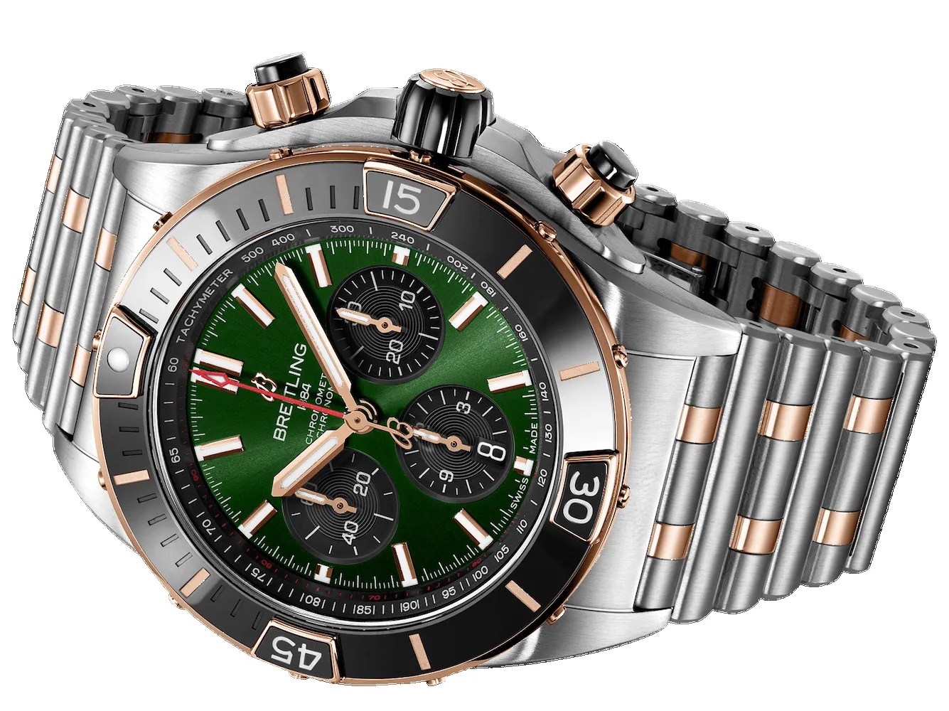 Breitling Super Chronomat B01 44 Bracelet Watch sold by C.W. Sellors product image thumbnail 3