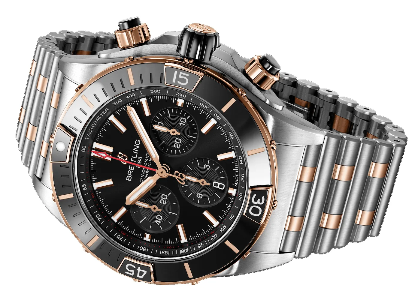 Breitling Super Chronomat B01 44 Bracelet Watch sold by C.W. Sellors product image thumbnail 3