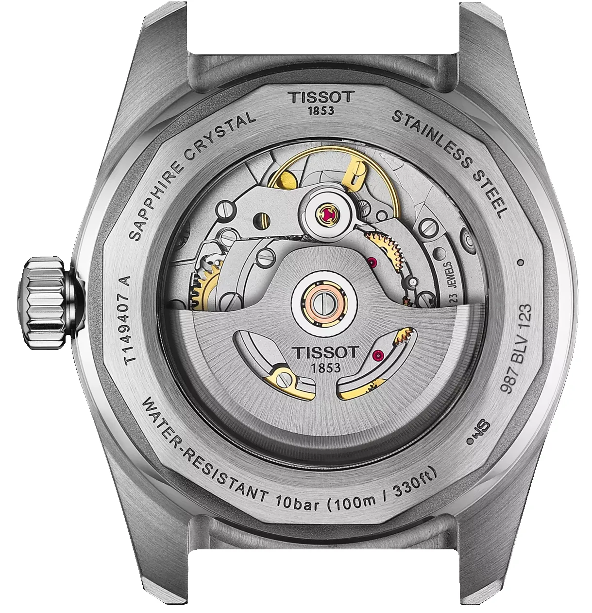 Tissot PR516 Powermatic 80 Watch sold by C.W. Sellors product image thumbnail 3