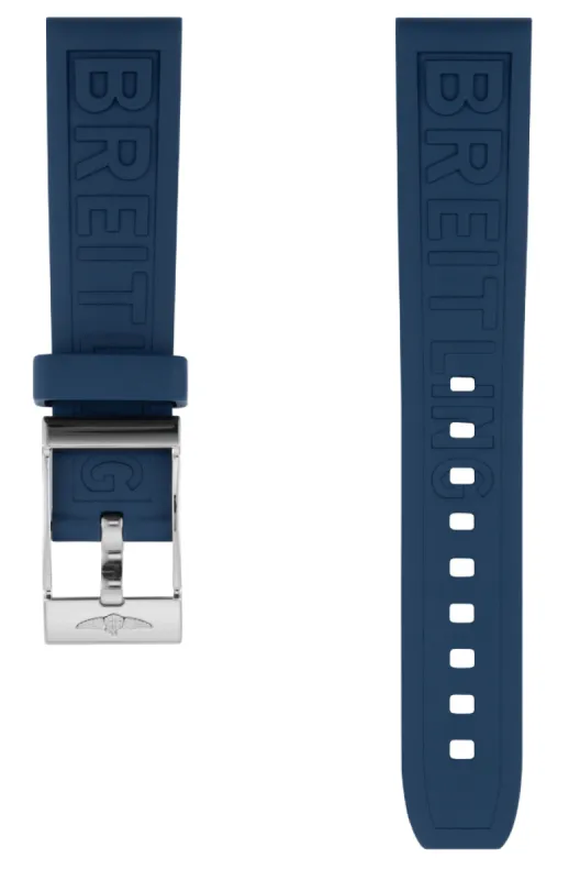 Breitling Strap Diver Pro III 20-18 Blue Small sold by C.W. Sellors