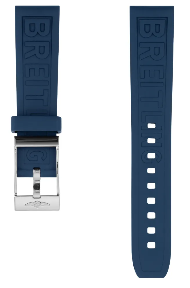 Breitling Strap Diver Pro III 20-18 Blue Small sold by C.W. Sellors