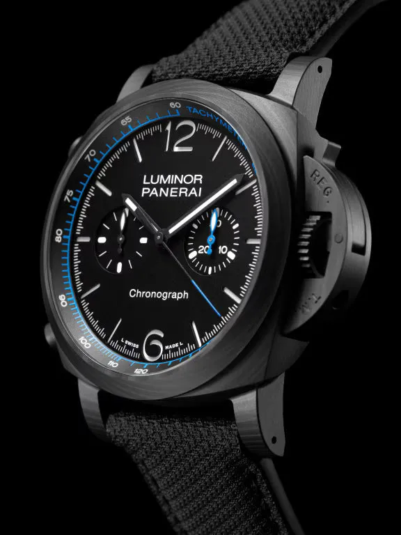 Panerai Luminor Chrono Carbotech Watch sold by C.W. Sellors product image thumbnail 4