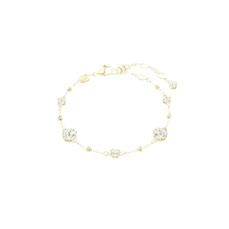 Swarovski Imber Gold-Tone Plated Crystal Bracelet sold by C.W. Sellors