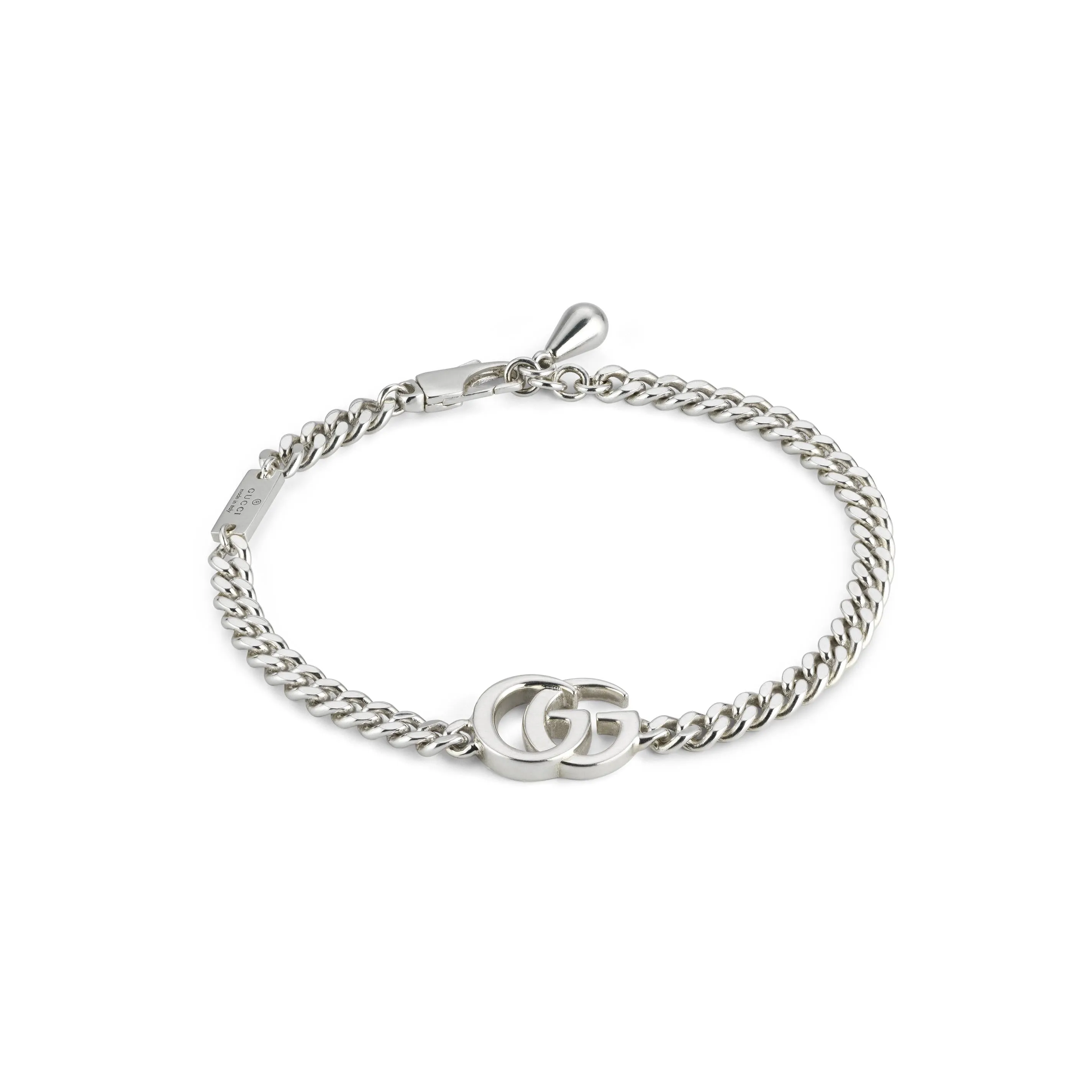 Gucci Marmont Sterling Silver Chain Bracelet sold by C.W. Sellors