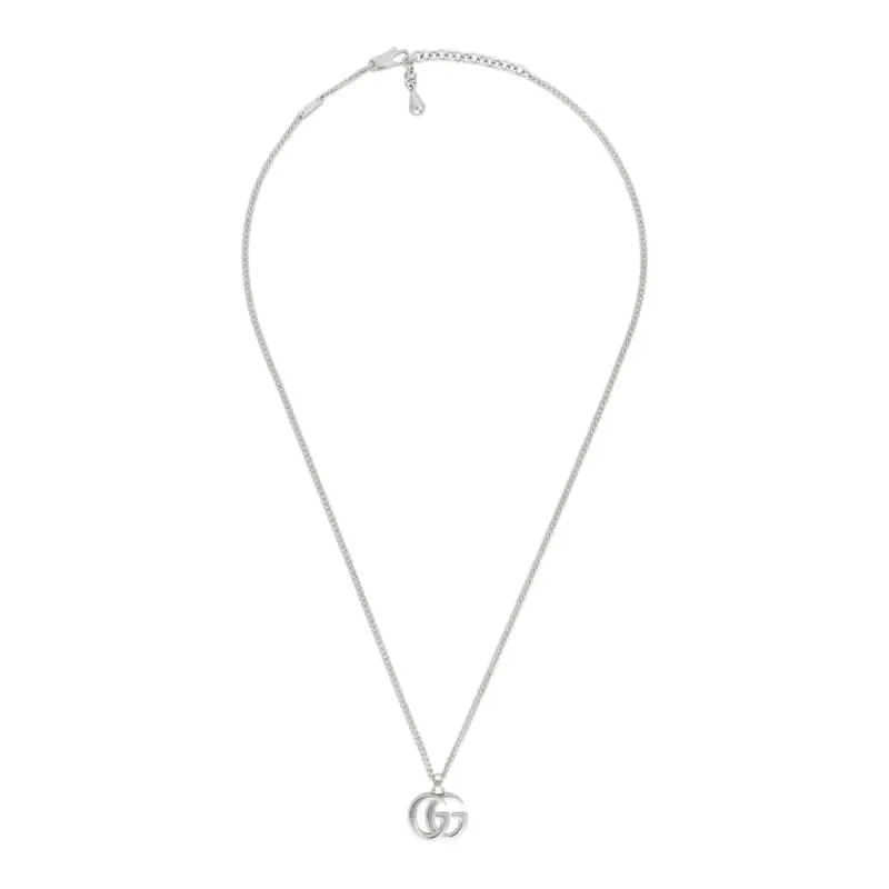 Gucci Marmont Sterling Silver Necklace sold by C.W. Sellors