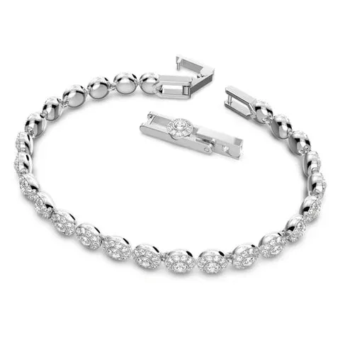 Swarovski Una Angelic Tennis Rhodium Plated Crystal Bracelet sold by C.W. Sellors product image thumbnail 2