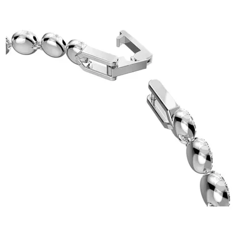 Swarovski Una Angelic Tennis Rhodium Plated Crystal Bracelet sold by C.W. Sellors product image thumbnail 3