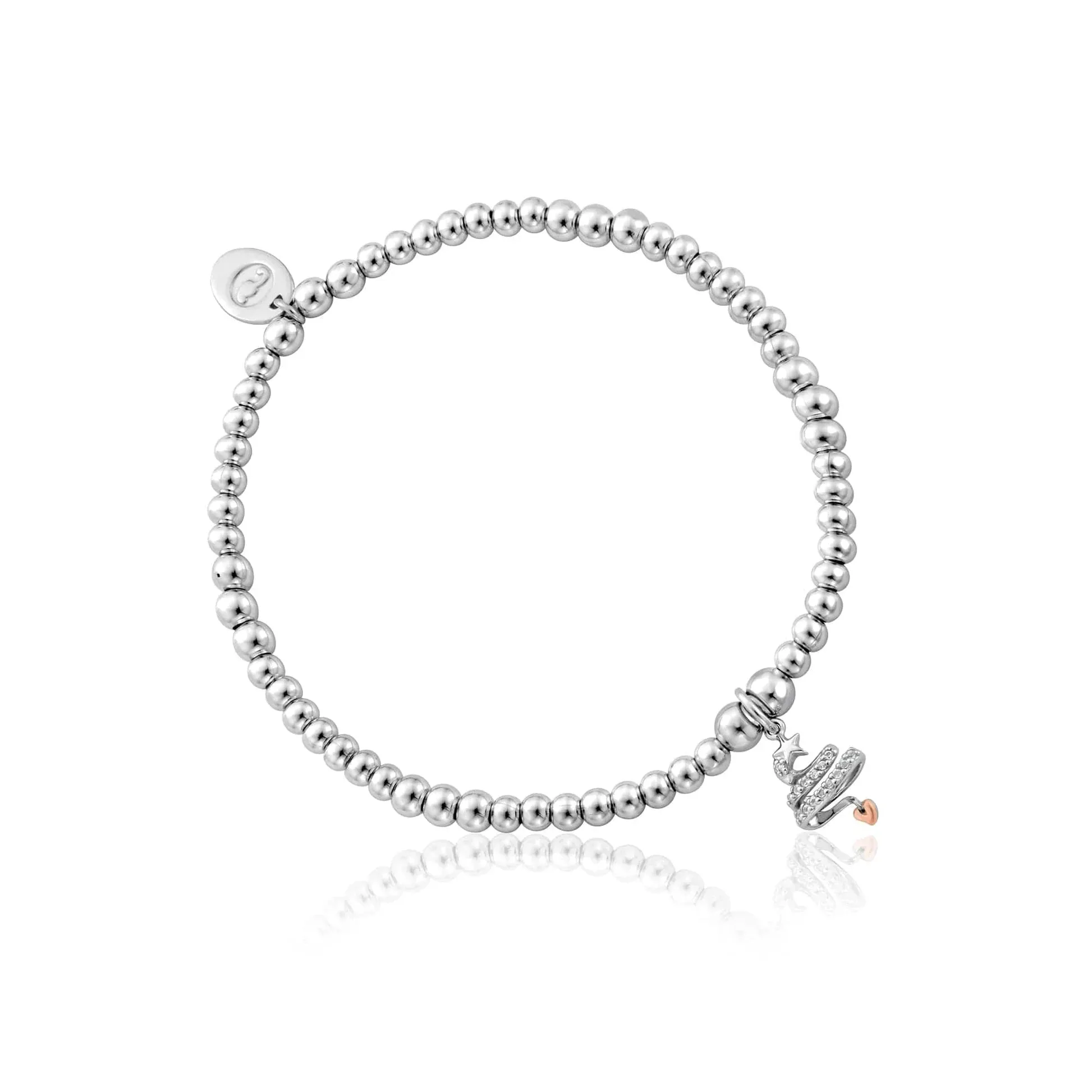 Clogau Sterling Silver Christmas Tree Affinity Bracelet sold by C.W. Sellors