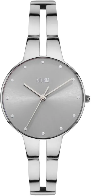 Storm Rizzini Silver Watch made by Storm