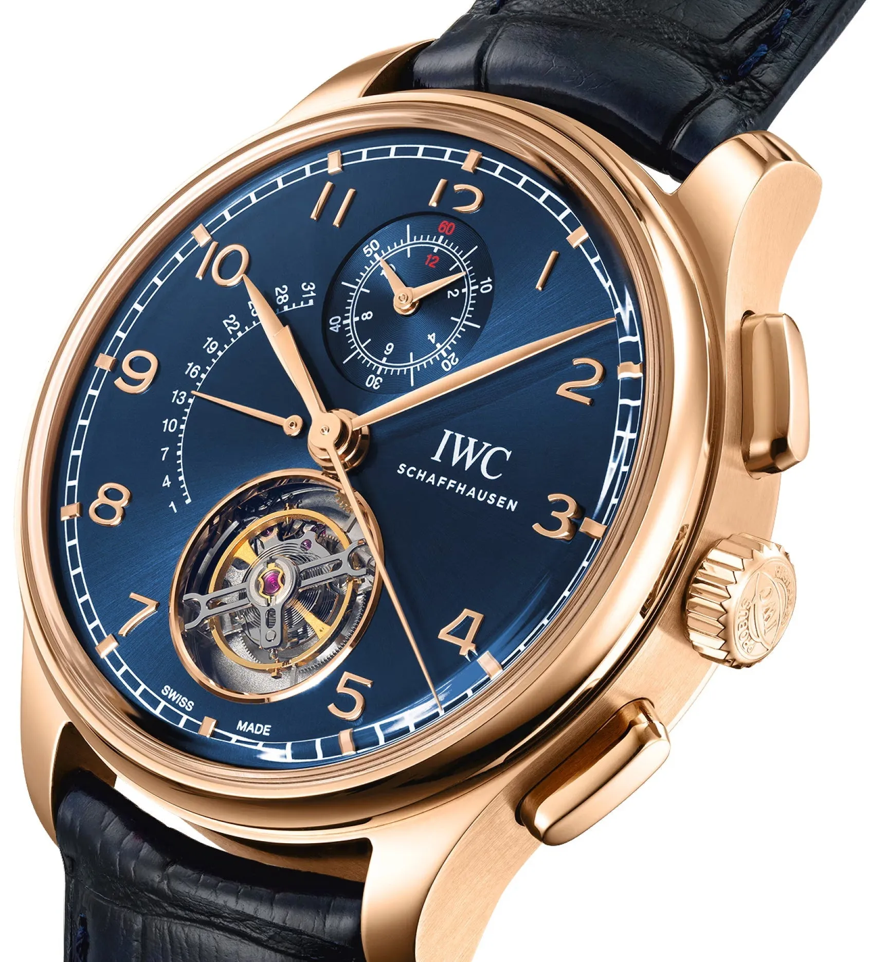 IWC Portugieser Tourbillon Mystere Limited Edition Watch sold by C.W. Sellors product image thumbnail 3