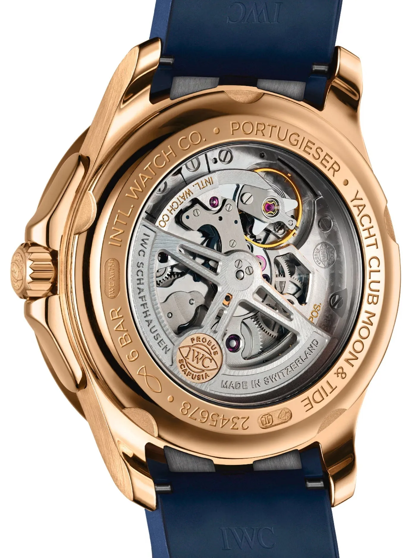 IWC Portugieser Yacht Club Moon And Tide Watch sold by C.W. Sellors product image thumbnail 2