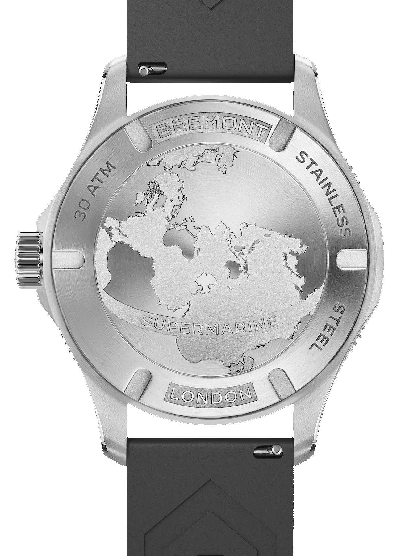 Bremont Supermarine 300M GMT Blue Black Rubber Limited Edition Watch sold by C.W. Sellors product image thumbnail 2