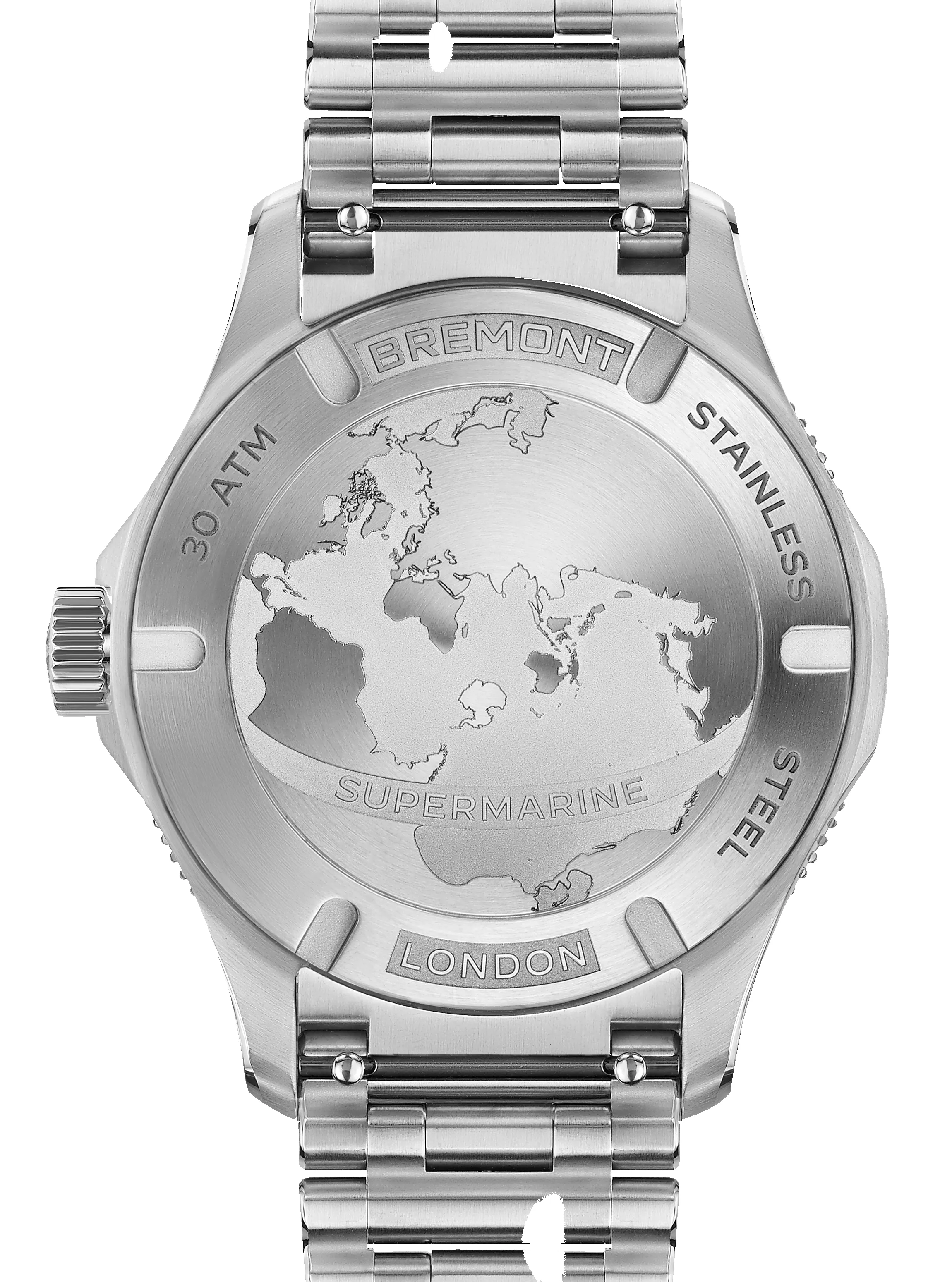 Bremont Supermarine 300M GMT Blue Black Bracelet Limited Edition Watch sold by C.W. Sellors product image thumbnail 2