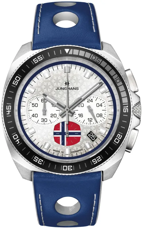 Junghans 1972 Chronoscope FIS Nordic Championships 2025 Limited Edition Watch made by C.W. Sellors