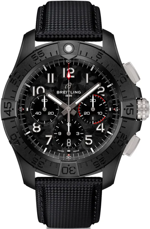 Breitling Avenger B01 Chronograph 44 Night Mission Carbon Watch sold by C.W. Sellors