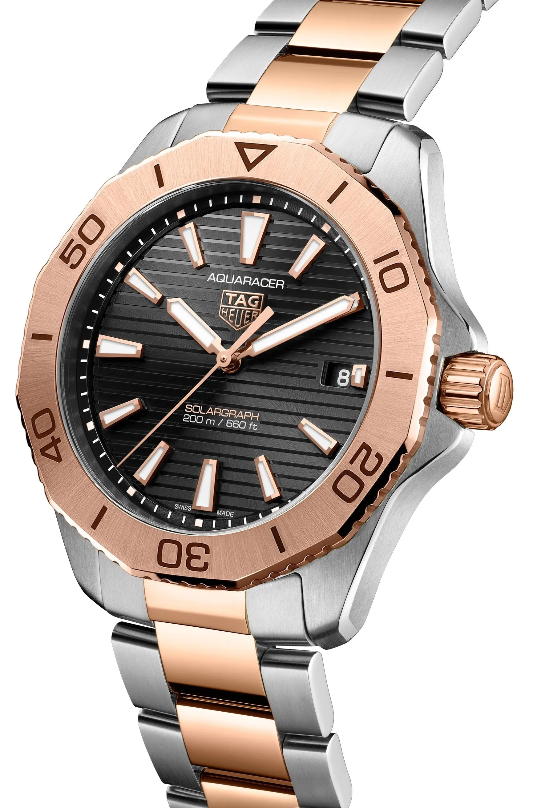 TAG Heuer Aquaracer Professional 200 Solargraph 40mm Watch sold by C.W. Sellors product image thumbnail 2