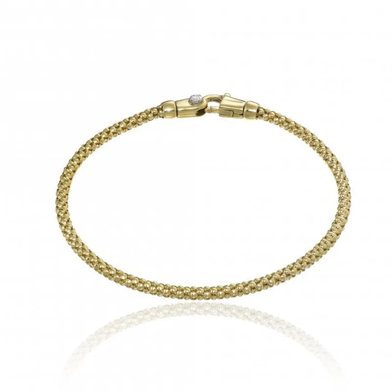 Chimento Melograno 18ct Yellow Gold 0.03ct Diamond Bracelet made by C.W. Sellors