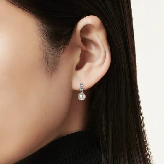 Mikimoto Morning Dew 18ct White Gold Akoya Cultured Pearl Earrings sold by C.W. Sellors product image thumbnail 2