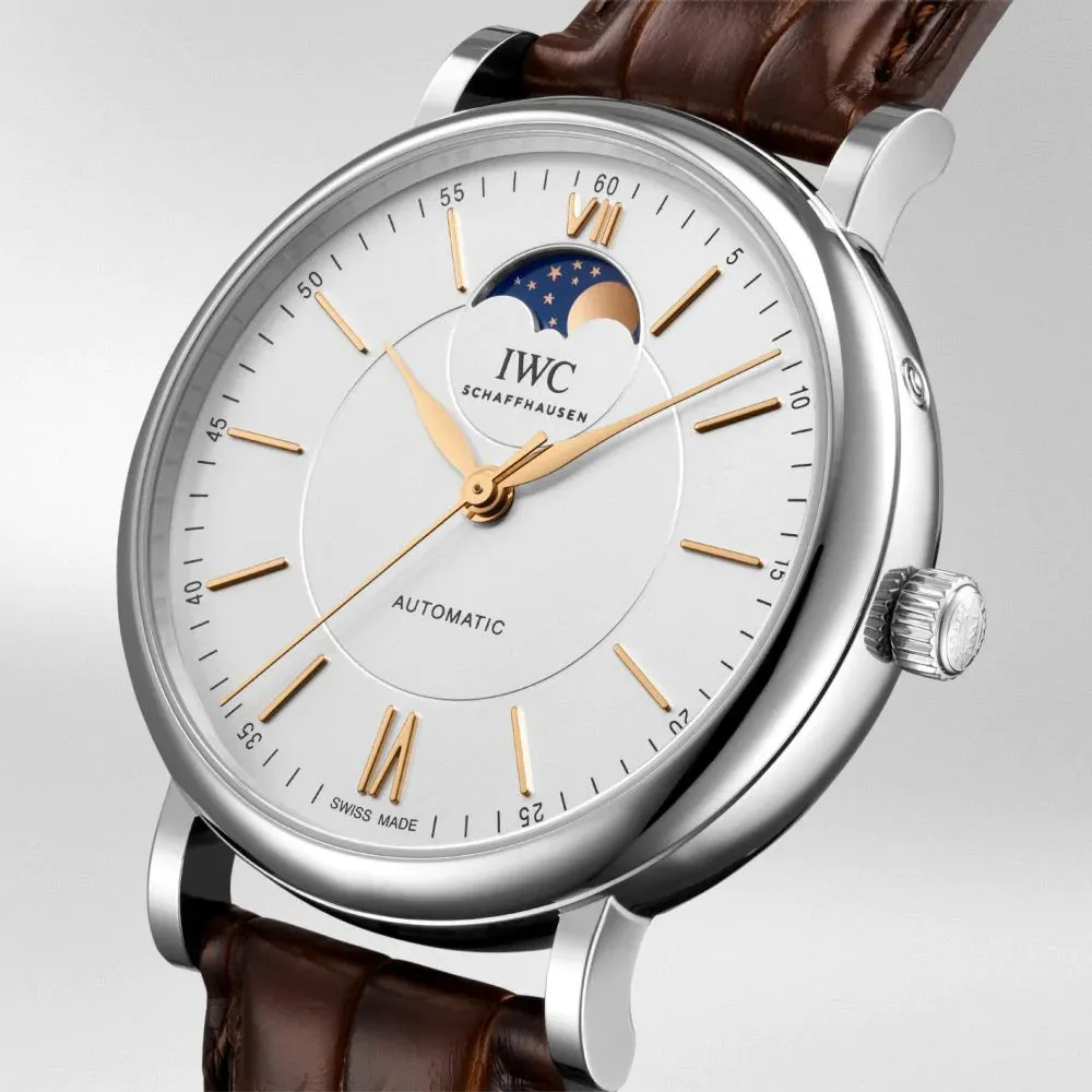 IWC Portofino Automatic Moon Phase Watch sold by C.W. Sellors product image thumbnail 3